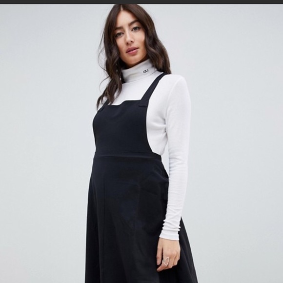 asos maternity jumper dress